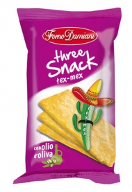 F.D.THREE SNACK PZ.50 GR.40 TEX MEX